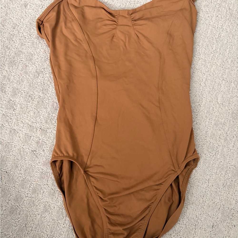 Bloch Almond Brown Dance Leotard